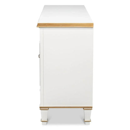 Buffet Louis blanc et or