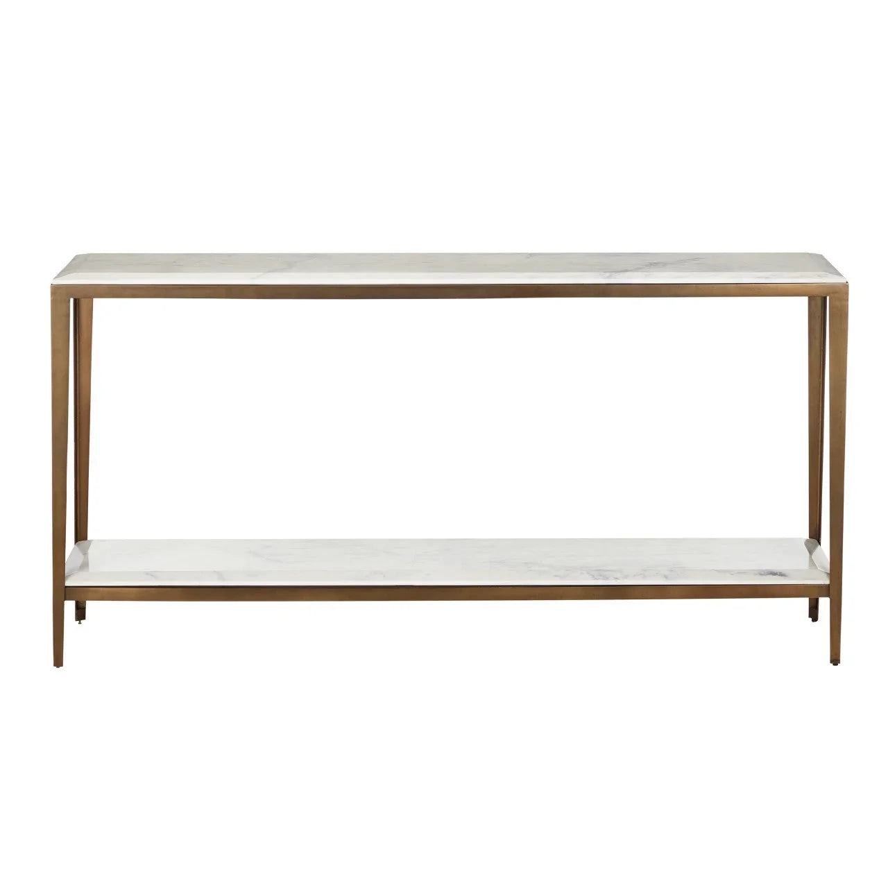 Console en marbre blanc lilas