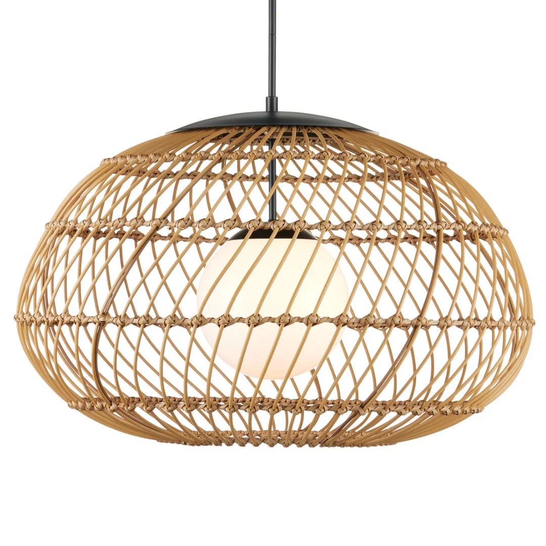 Suspension extérieure en osier à turbine