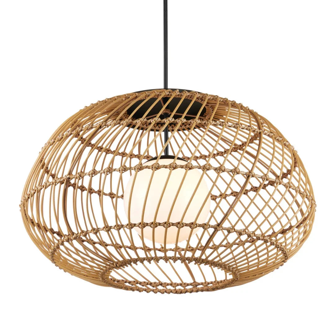 Suspension extérieure en osier à turbine