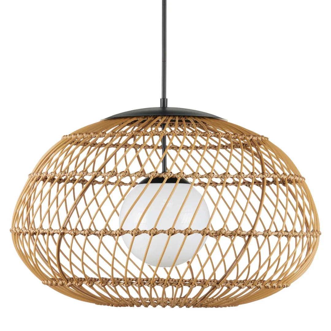 Suspension extérieure en osier à turbine