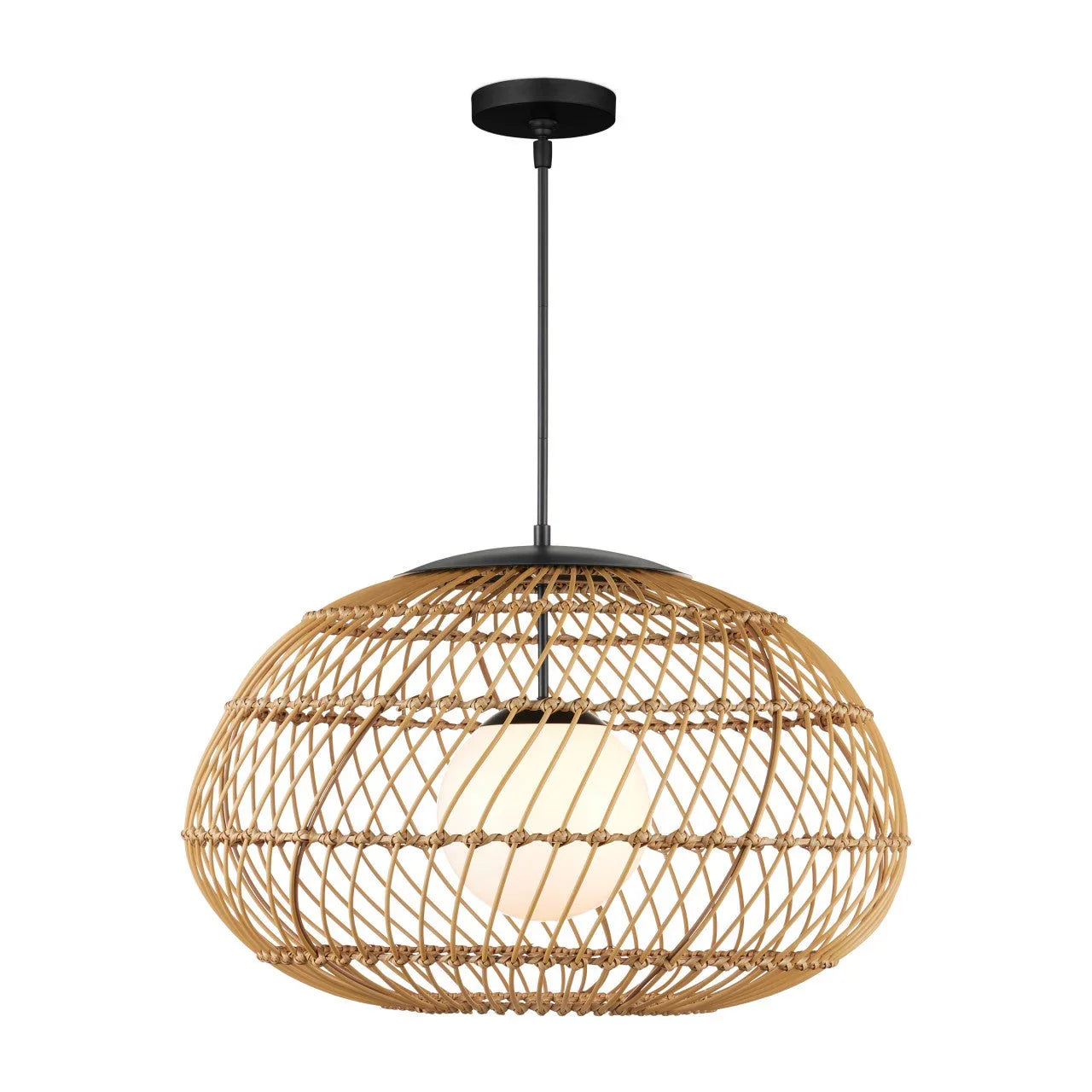 Suspension extérieure en osier à turbine