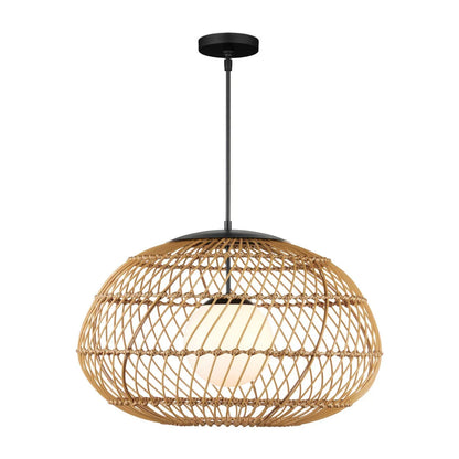 Suspension extérieure en osier à turbine