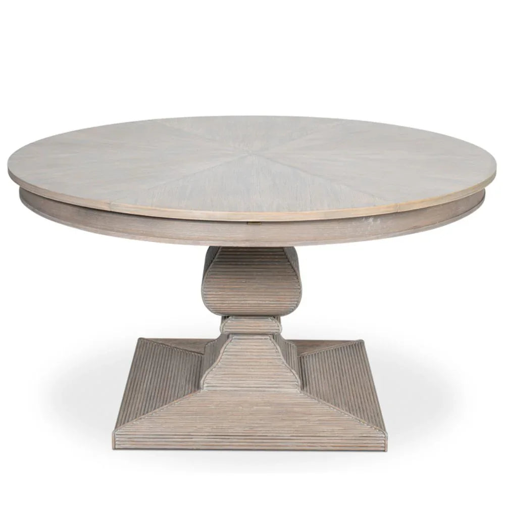 Table de salle à manger extensible Equestrian Moonskin Jupe