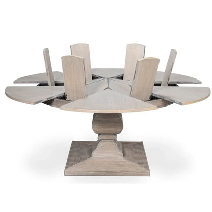 Table de salle à manger extensible Equestrian Moonskin Jupe