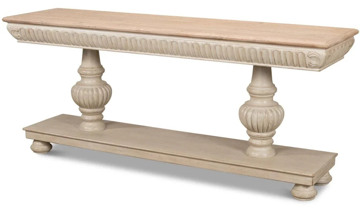 Table console Fontainebleau Taupe